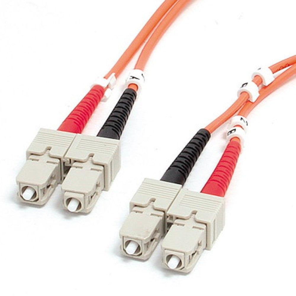 LinkBasic FAM22-2-2 "Multi Mode SC-SC Fiber Patch Cord, Duplex, 2M"