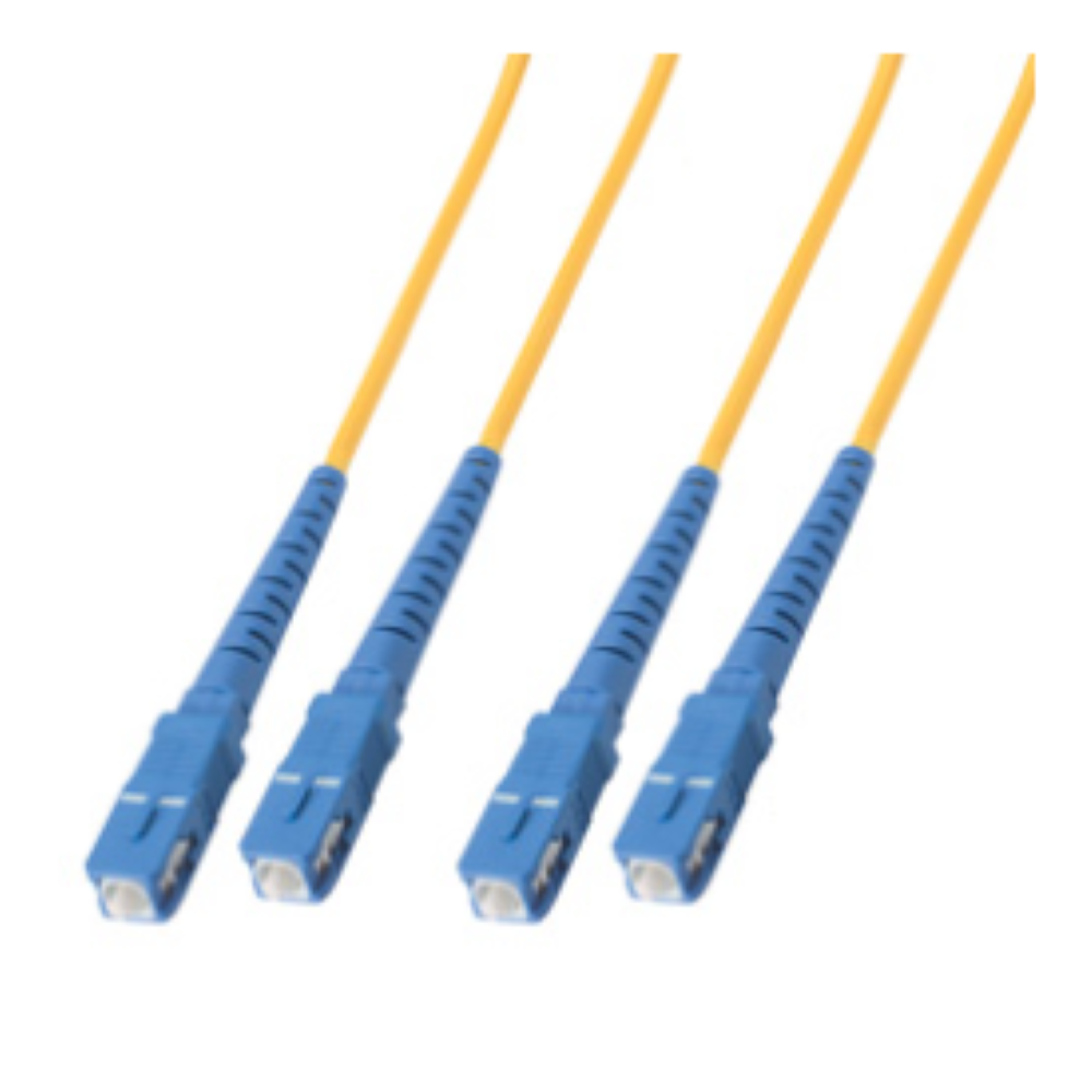 LinkBasic FAS22-2-5 "Single Mode SC-SC Fiber Patch Cable (Duplex) 5M"