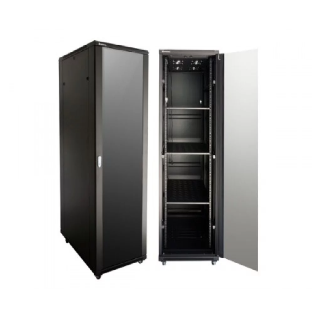 LinkBasic NCB42-610-BAA-C 42U NCB cabinet in 1000mm depth in flat pack ...