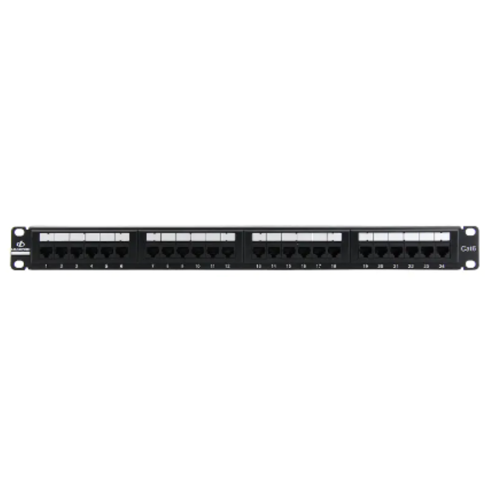 LinkBasic PND24-UC6 Cat 6UTP 24-Port patch panel, IDC Style