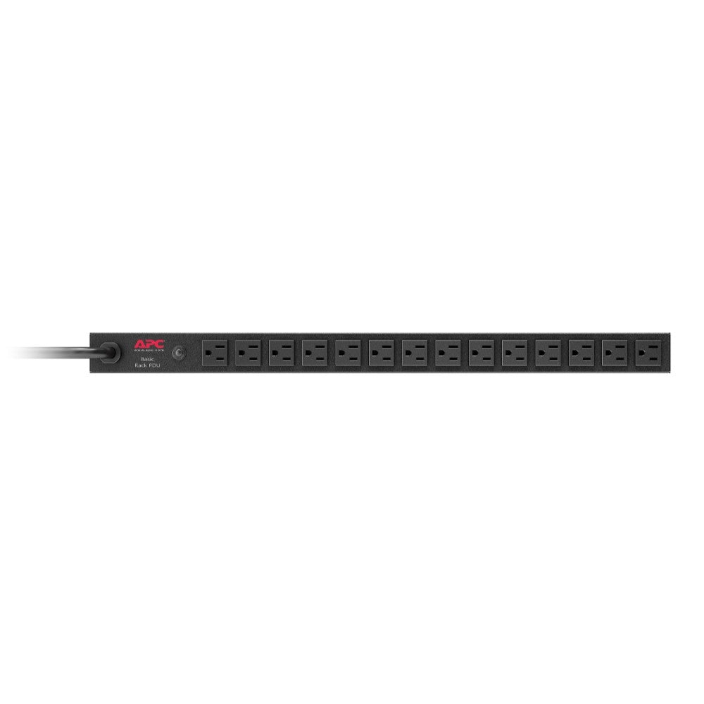 APC AP9551 Rack PDU, Basic, Zero U, 20A, 120V, (14)5-15