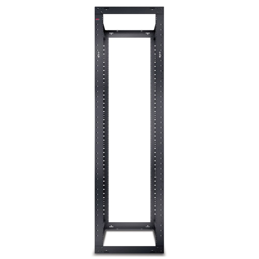 Threaded Hole Rack APC AR204A NetShelter 4 Post Open Frame Rack 44U #12- 24 Threaded Hole ...