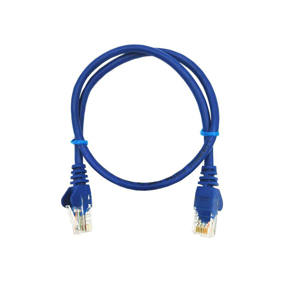 Accupower ACP-PC-6-UTP-0.5-B Cat6 UTP patch cord, PVC, 0.5m (1.5ft) blue