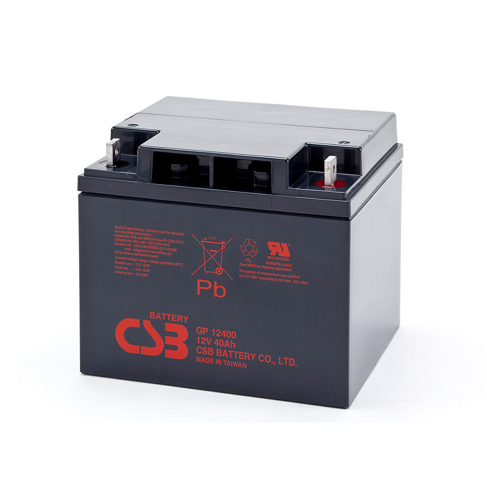 CSB CSBGP12400 12 Volt 40AH Maintenance Free Battery