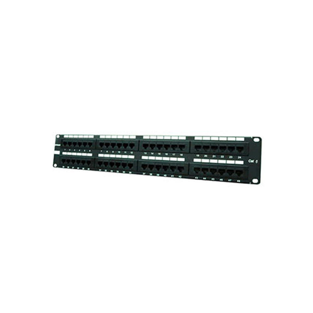 LinkBasic PND48-UC6 "48 - Port Cat 6 Unshielded Patch Panels (IDC Style)"