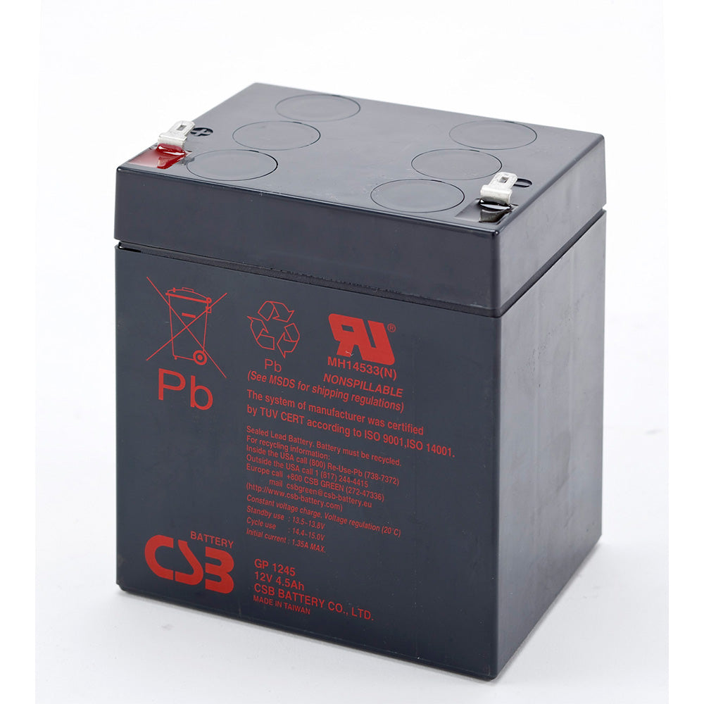 CSB CSBGP1245 12 Volt 4.5AH Maintenance Free Battery