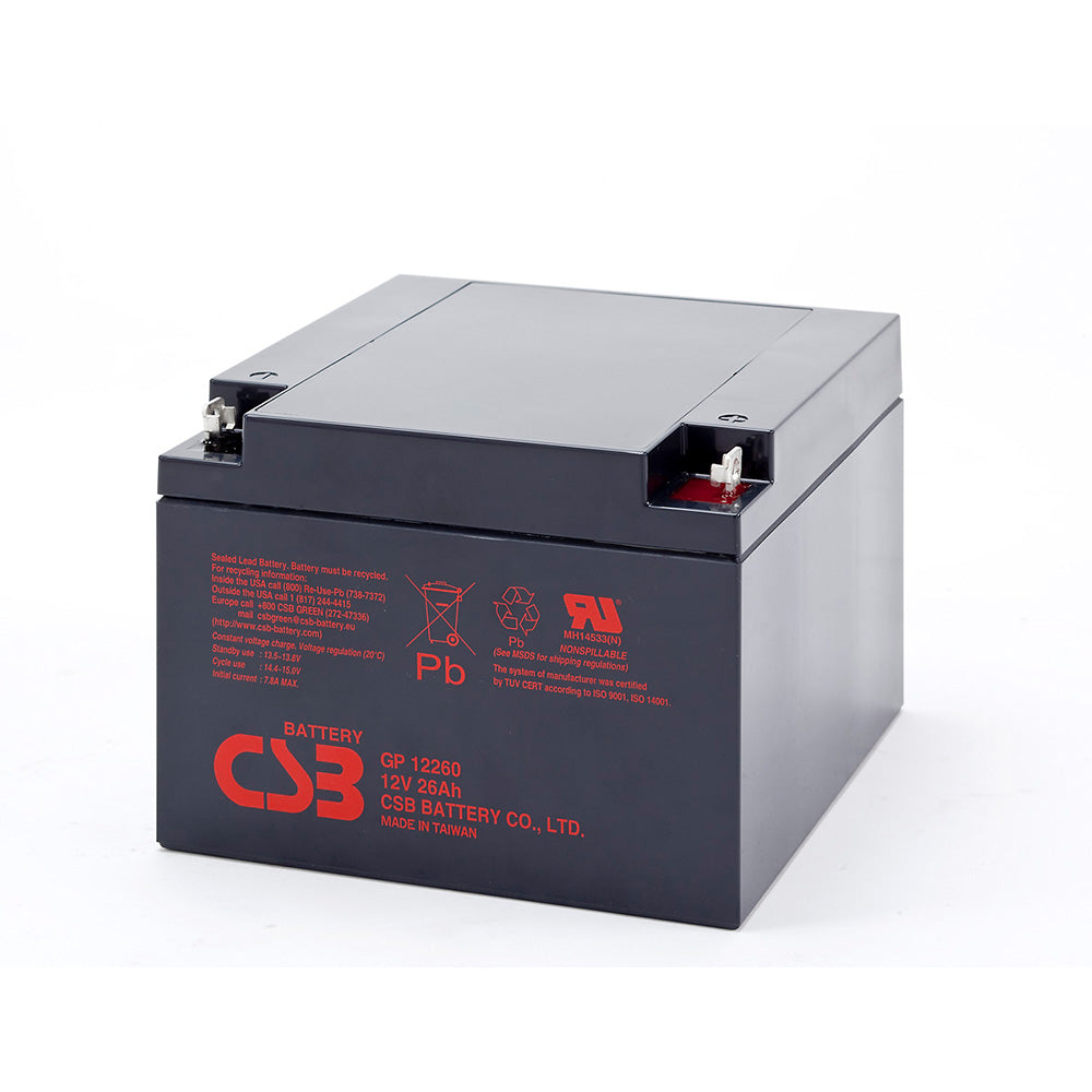 CSB CSBGP12260 12 Volt 26AH Maintenance Free Battery