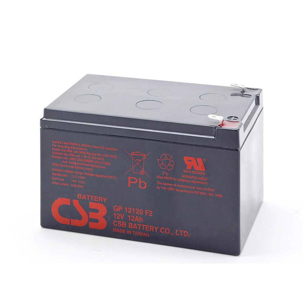 CSB CSBGP12120F2 12 Volt 12AH Maintenance Free Battery