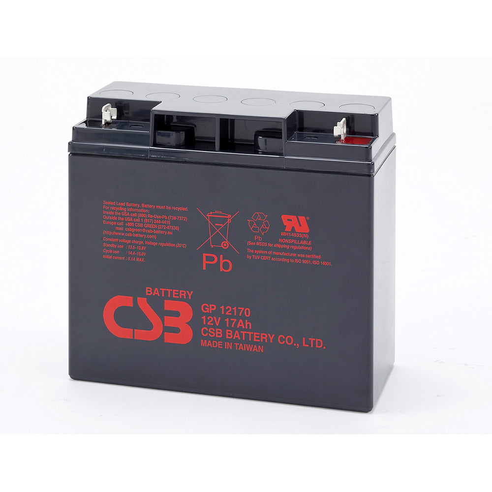 CSB CSBGP12170 12 Volt 17AH Maintenance Free Battery