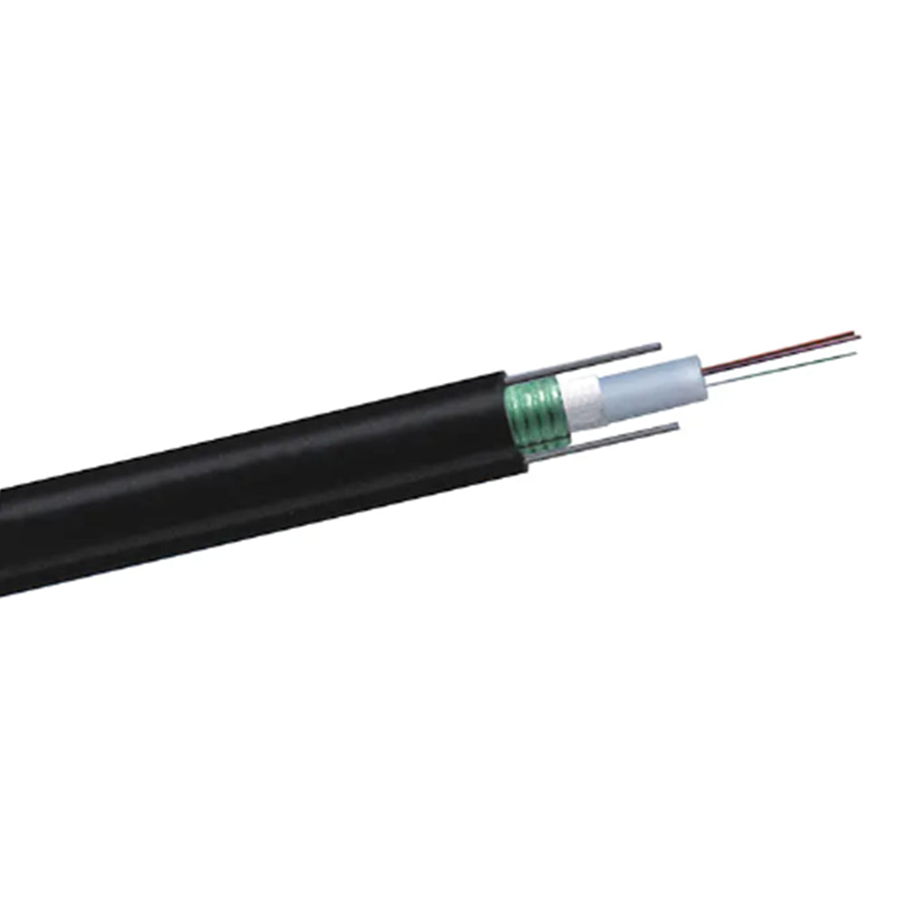 LinkBasic FCS02-6-OS2 "Outdoor 6 Core GYXS/GYXTW Single Mode Fiber Optic Cable 50/125 (OS2)"