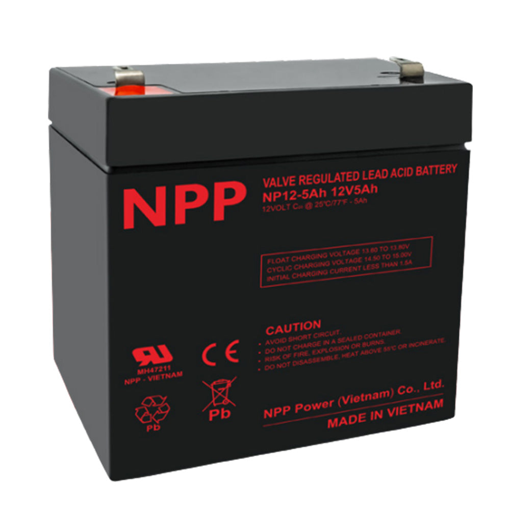 CSB NPP HR12-5.1 NPP HR 12V 5.1Amp Maintenance Free Battery