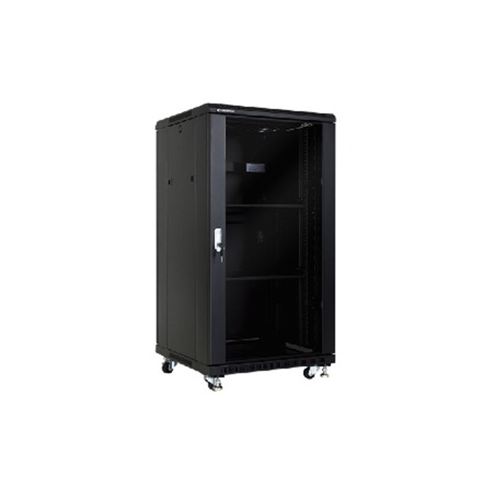 LinkBasic NCB22-610-BAA-C "22U NCB Cabinet in 1000mm depth in flat packing, black"