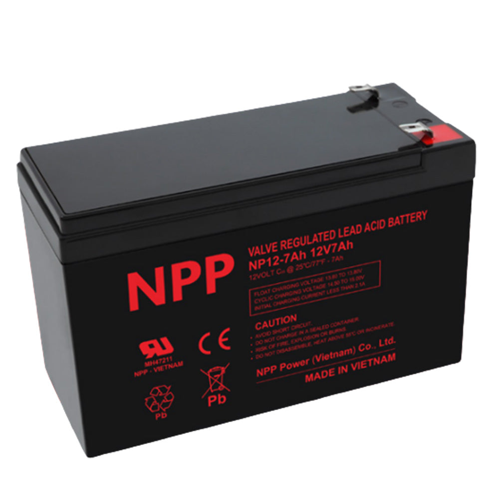 CSB NPP12-7Ah NPP 12V 7Amp Maintenance Free Battery