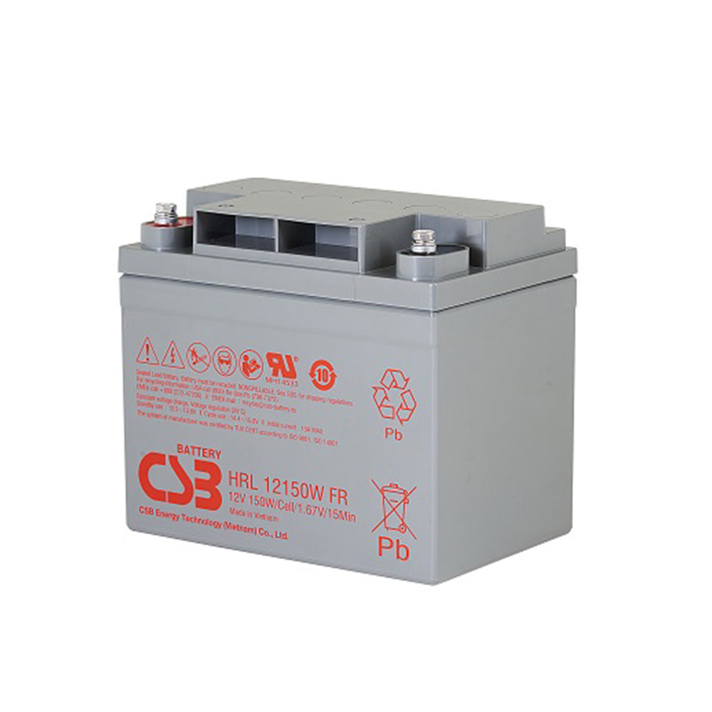 CSB CSBHRL12150WFRHRL 12 Volt 37AH Maintenance Free VRLA Battery